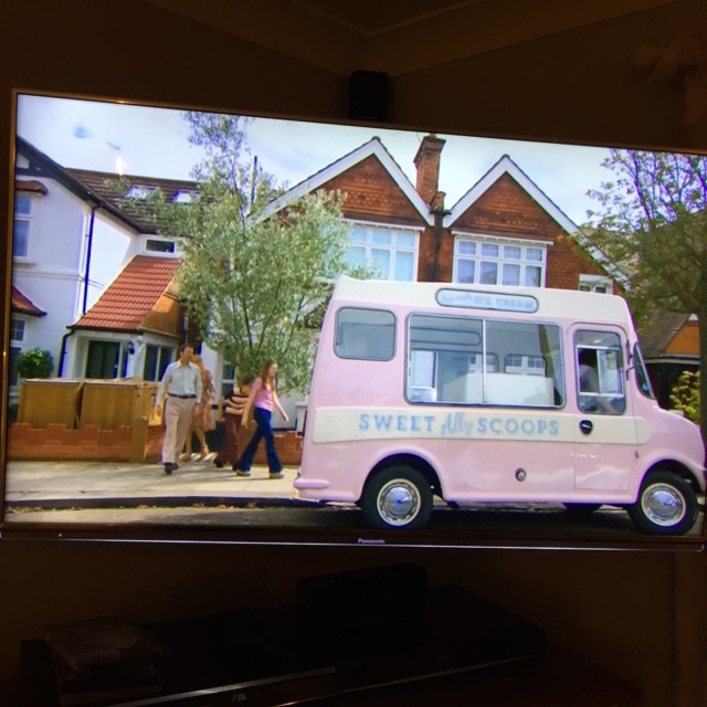Pink Ice Cream Van on BBC2